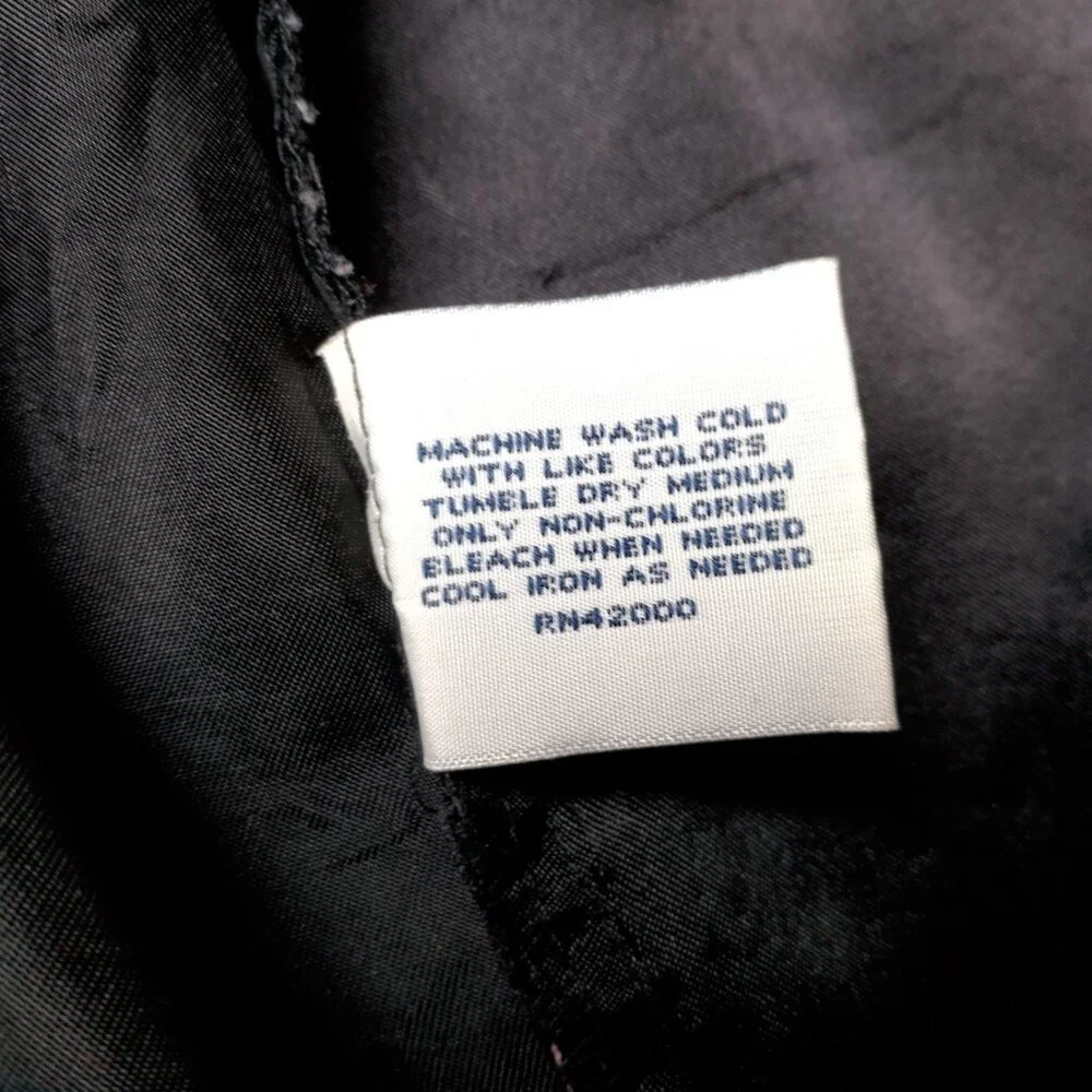 Vintage 1990s Halloween Vest Women Large Black Pumpkin Witch Ghost Novelty - Picture 16 of 16